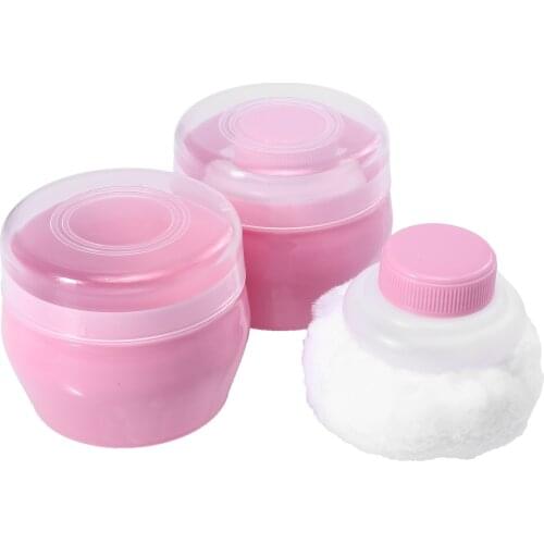 2 Sets Kids After Bath Plush Powder Puff Baby Infant Body Talcum Powder Puff