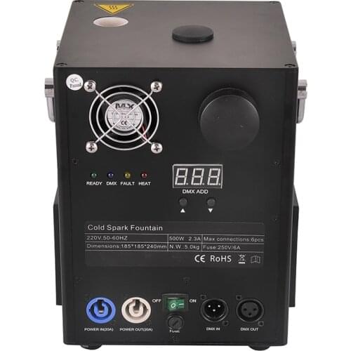 650W Cold Spark Firework Wedding Machine Stage FX Special Effect Wedding Events Sparkler