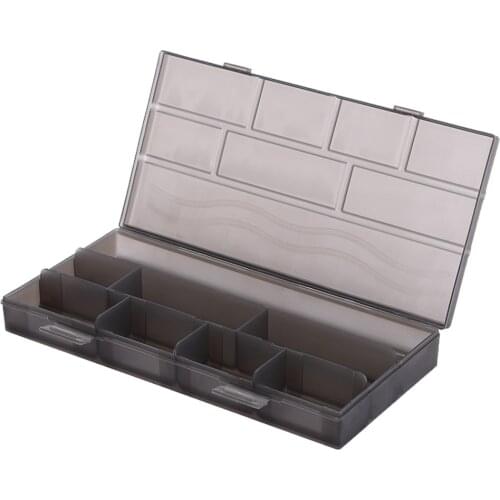 8 Cells Empty Manicure Tools Container Holder Hair Styling Accessories Pins Organizer Scissors Comb Hairpin Storage Box