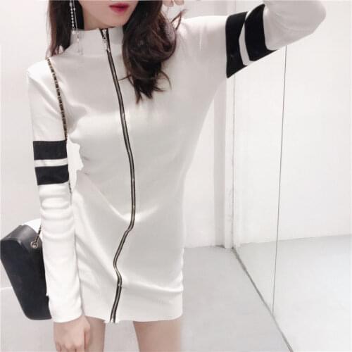 Amolapha Fashionable Knitted Dresses