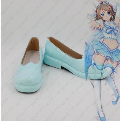 Lovelive Anime Shoes Love Live!Sunshine AQUARIUM Watanabe You Cosplay Boots