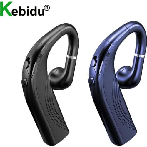 Bluetooth Noise Cancelling HiFi Sound 5.0 Earphones Wireless Business Bluetooth Headset with Mic for Driver Sport Handsfree