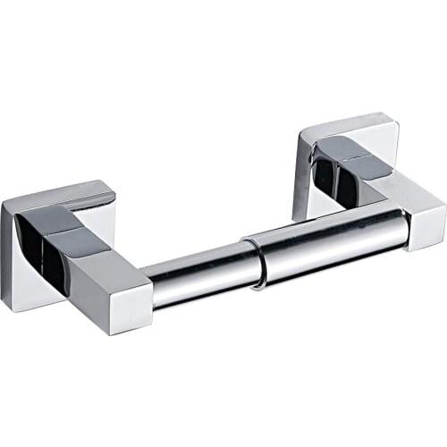 Stainless Steel Stretch Paper Towel Holder Square Toilet Paper Holder Bathroom Paper Roll Holder