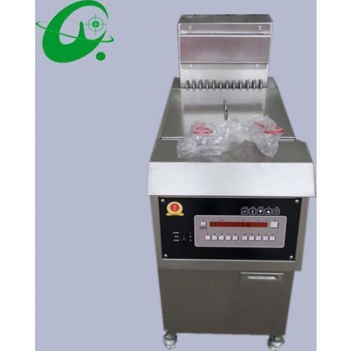 25L GAS open fryer(With oll pump) deep fried chicken machine air pressure fryer