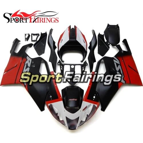 Fairing Kits For Aprilia RSV1000 03 04 05 06 RSV-1000 Mile 2004 2005 2006 ABS Motorcycle Fairings Bodywork Red Black Cowlings