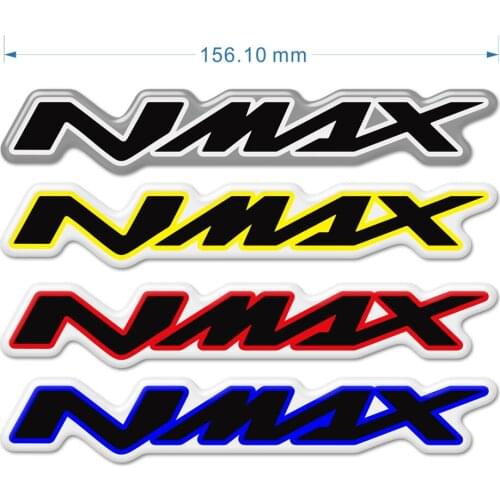 Motorcycle 3D Stickers For Yamaha NMAX N MAX 125 155 160 250 400 Decals Tank Emblem Logo
