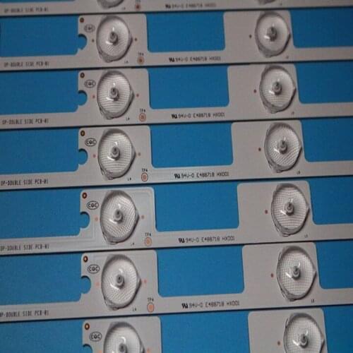 100% NEW neue led-hintergrundbeleuchtung bar streifen for KONKA KDL48JT618A KDL48JT618U 35018539 35018540 6 LEDS (6 V) 442mm