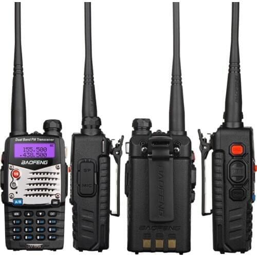 2pcs Baofeng UV-5RA Walkie Talkie walkie Scanner Radio Vhf Uhf Two Way CB radio communicador more beauty Baofeng uv-5r рация
