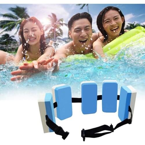 Child Adults Swimming Belt Adjustable Floating Kickboard Pool Brick Ring Blocks Beginner Aid Training Assist Safety Waist Foam