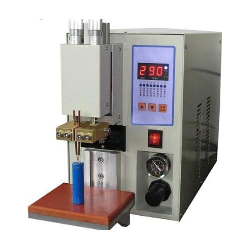 In Stock Pneumatic Double Point Spot Welder for 18650 16430 14500 Cylindrical Battery Pack