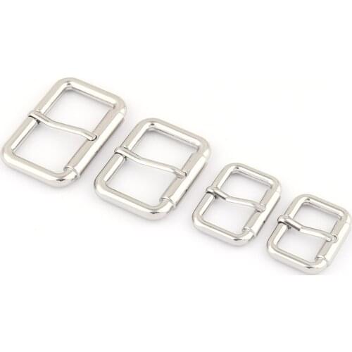 22-38mm Silver Adjuster Slider Buckles Slider Buckle Luggage Metal Strap Purse Handbag Webbing Leather Craft