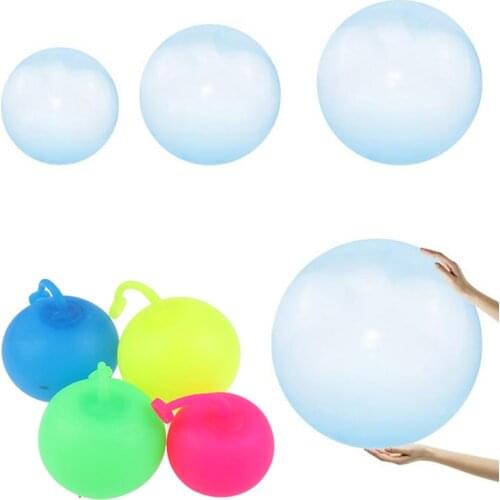 35/45/60/80/130CM Soft Air Water Filled Bubble Ball Blow Up Balloon Toy Fun Party Game Great Gift Children Outdoor Magic Balloon