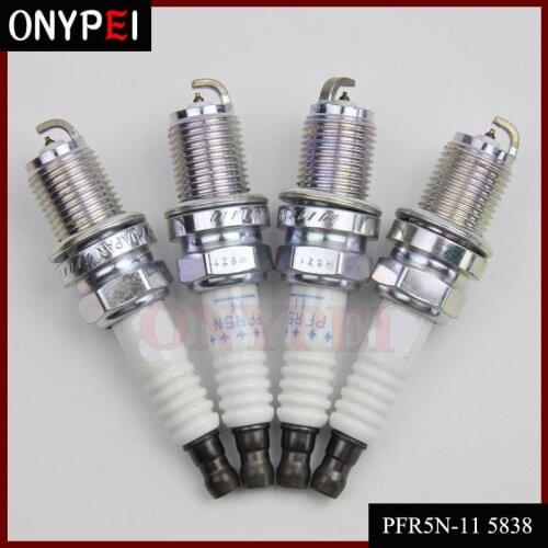4-6PCS 18817-11051 PFR5N11-5838 Spark Plug For Hyundai Santa Fe Kia Sportage Tiburon XG350 27410-37100 PFR5N-11 18817 11051