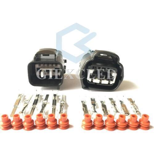 6 Pin 7283-7062-40 7282-7062-40 Accelerator Throttle Pedal Plug Electronic Light Lamp Socket Connector For Toyota
