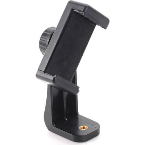 Tripod Mount Adapter Cell Phone Clipper Holder Vertical 360 Tripod Stand for iPhone for camera