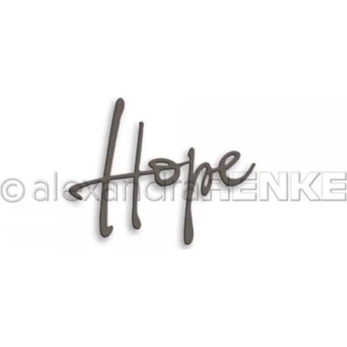 CH 2021 New Arrival Hope Stitched Metal Cutting Die DIY Scrapbooking Craft Embossing Making Stencil Template