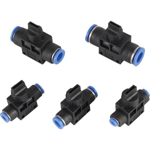 2 Way Slip Lock Port Quick Access Waterstop Valve 4mm 6mm 8mm 10mm 12mm Interface Garden Irrigation Pipe Water Control Switch