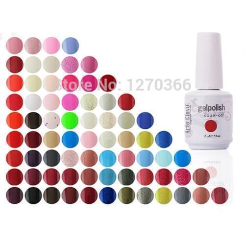 Arte Clavo Nail Gel Professional UV Gel Colors Choose Any 12 Colors Soak Off Nail Gel Polish For Nails