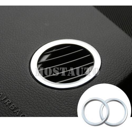 For Benz GLE W166 /Coupe C292 ABS Dashboard Side Air Vent Outlet Cover 2015-2018 2pcs Car Accessories Interior Car Decor