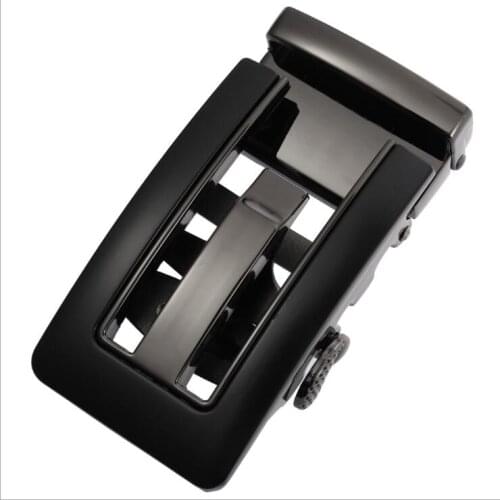 New Mens Business Alloy Automatic Buckle Unique Men Plaque Belt Buckles for 3.5cm Ratchet Men Apparel Accessories Designer Belt