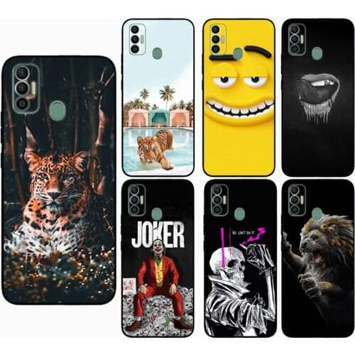 Animal Colorful Case for TECNO SPARK 7 Silicone Soft Covers for Tecno Spark 7 Case Protector Baicvery Back Covers