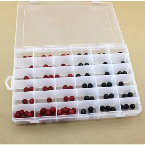 Diamond painting kits 36 Grid / Slot Plastic Jewelry Adjustable Box Case Organizer Craft Storage boxes Beads Medical box ZC216