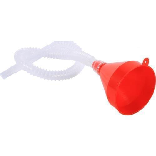 Filling Funnel with Soft Pipe Spout Pour Oil Tool Petrol Diesel Oil Filling Funnel Universal for Car Vehicle Plastic oil funnel