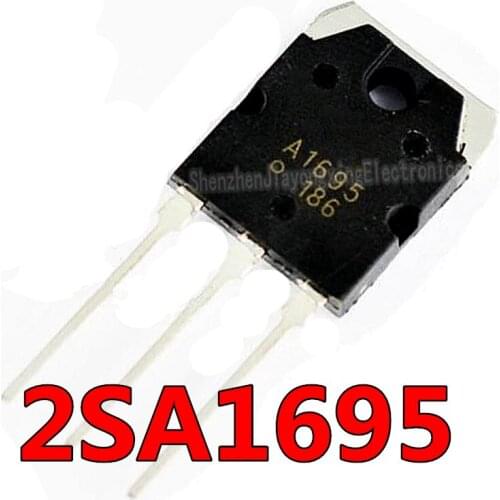 2pcs/lot A1695 C4468 / 2SA1695 2SC4468 TO-3P dedicated stereo pair new original