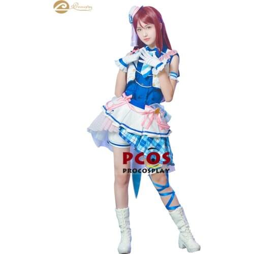 ProCosplay LoveLive!Sunshine!! arcade game Sakurauchi Riko outfit cosplay costume for women mp005193