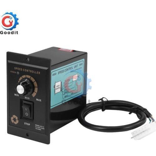 AC 220V Motor Speed Controller 400W Motor Wide Speed Regulator Controller Pinpoint Forward Backward high precision 50hz/60hz