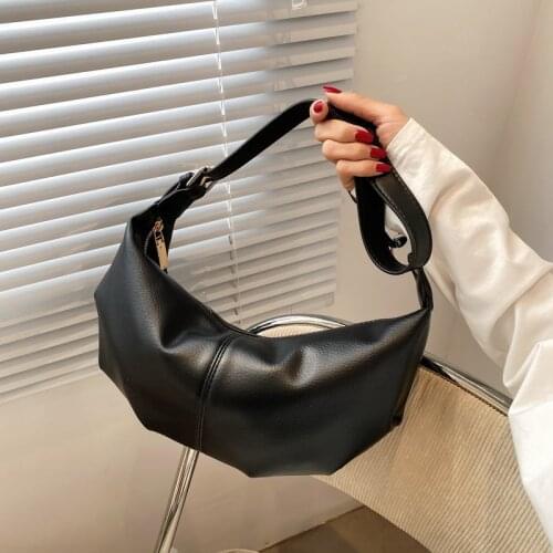 Vintage Soft Leather Handbags Women Bags Designer Sac Ladies Messenger Bags Female Crossbody Shoulder Bag Women Hobos Bag Solid