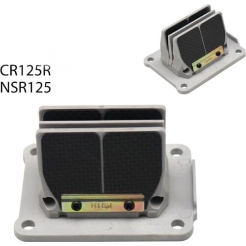 Honda CR125 NSR 1987-2000 2002 V-Force arbon Fiber Motorcycle Intake Reed Valve Motorcycle intake valve JARZI