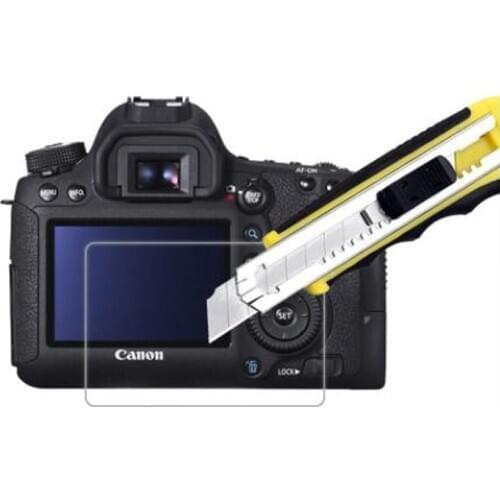Tempered Glass Protector Guard Cover for Canon EOS 6D DSLR Camera LCD Display Screen Protective Film Protection