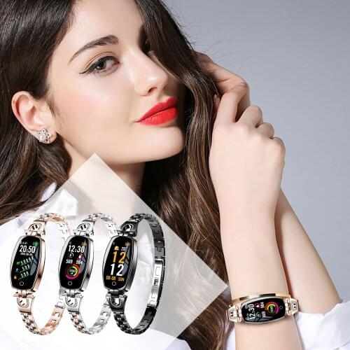 Women Smart Watch H8 Smart Bracelet Reloj Blood Pressure Heart Rate Monitor Fitness Tracker Sport Wristband For Android iOS Lady