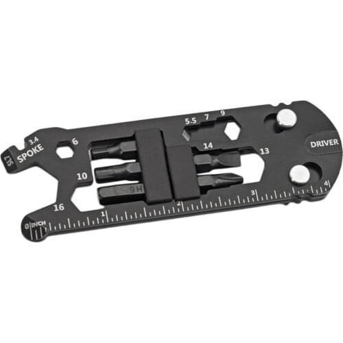 1 Pcs Multi Function Cycling Repair tools Sets Bicycle Wrench Screwdriver Chain Clamp Steel and TPE Multifunctional Tool