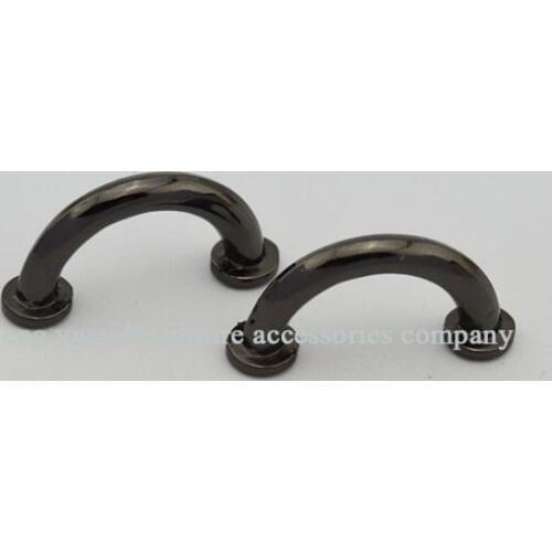 10 PCS/lot) handbags luggage hardware accessories Women handbags commonly used black bag hook hanging arch bridge