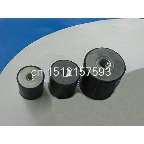 10 pcs Double end Female Thread M6 Rubber damper Rubber Mount Size 20mm*20mm