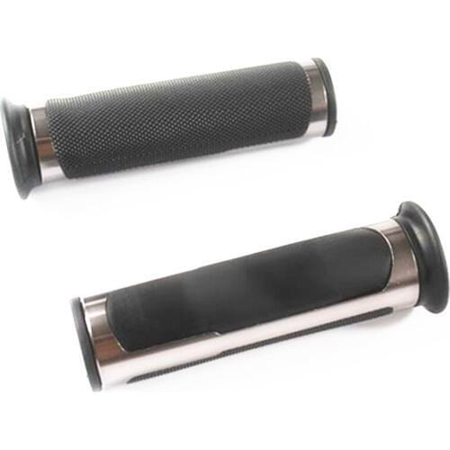 22mm 7/8" Handlebar Hand Grips For Honda CB400F CB600F Cafe Racer Bobber Clubman Chopper Cruiser Scooter Street Bike Dirt Bike