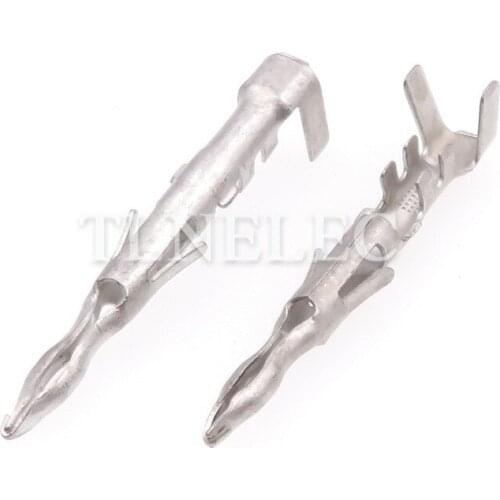 50pcs DJ212-2.5B Auto Electrical Crimp Wire Terminal Male Spade Splice for Automotive Cable Connector Contact Pins 2.5 Series