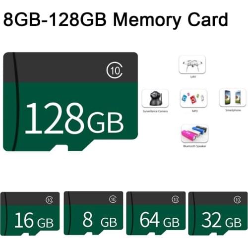 8GB 16GB 32GB 64GB 128GB Micro TF Green Game Memory Card micro Flash TF Memory Card Class 10 Micro Card Phone Camera Accessories