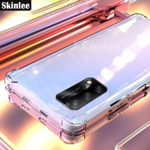 Skinlee For Realme GT 5G Transparent Case Official Original Shockproof Clear Phone Cover For Realme GT Master Edition Case
