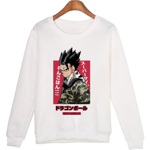 Женские толстовки с принтом DRAGON BALL China At AliExpress