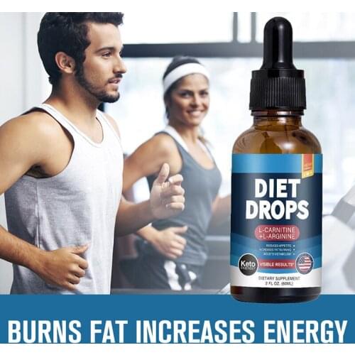 Drops Fat Burner Formula To Boost Metabolism Keto Diet Drops Weight Loss Ketogenic Supplement For Men And Women