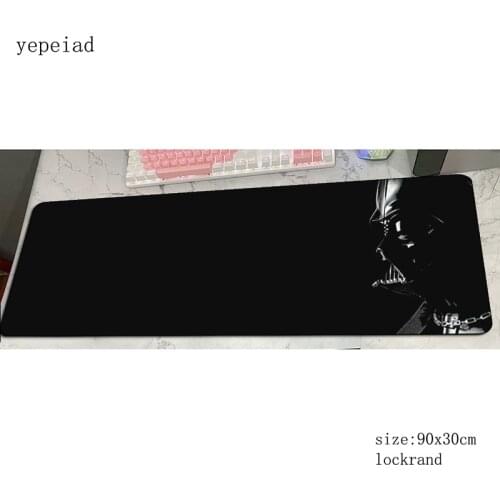 Star Wars mouse pad gamer HD print mousepad 90x30cm rubber desk mat big gaming accessories pc game keyboard mats oversized