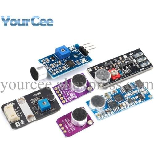 5pcs GY-MAX4466 Electret Microphone Amplifier Board Module MAX4466 Adjustable Gain For Arduino
