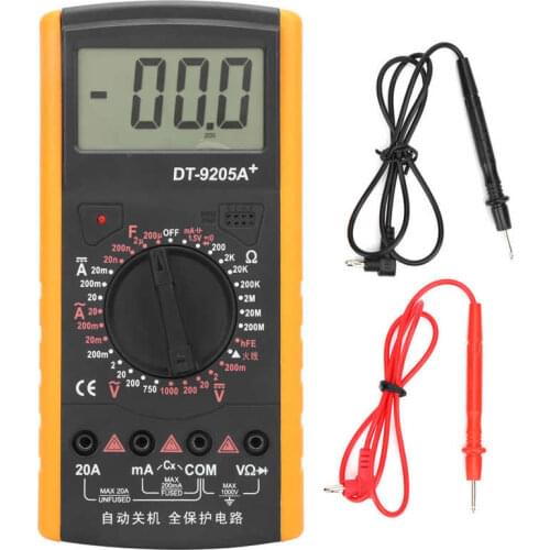 DT-92050A Digital Multimeter Radio Stable High-Accuracy Portable Voltage Current Tester DC AC Multimetro Multi Testers