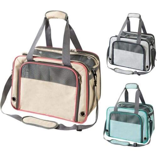 Dog Carrier Bags Portable Pet Cat Dog Backpack Breathable Cat Carrier Bag Airline Approved Transport Carrying For Cats Small Dog