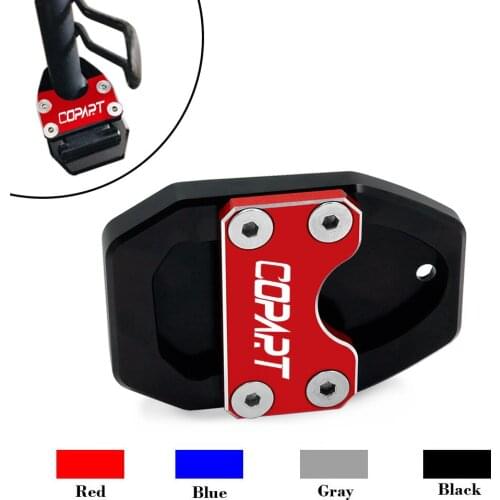 Motorcycle CNC Kickstand Enlarge Plate Foot Side Stand Enlarger Extension Pad For SYM CRUISYM300 GTS300i JOYMAX Z300 All Years