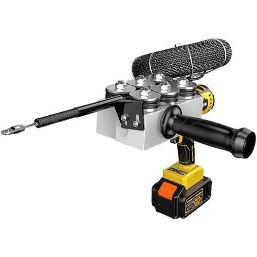 Lithium Battery Charging Threading Machine Fully Automatic Electrician Threader Equipment Pull Wire Lead Tools