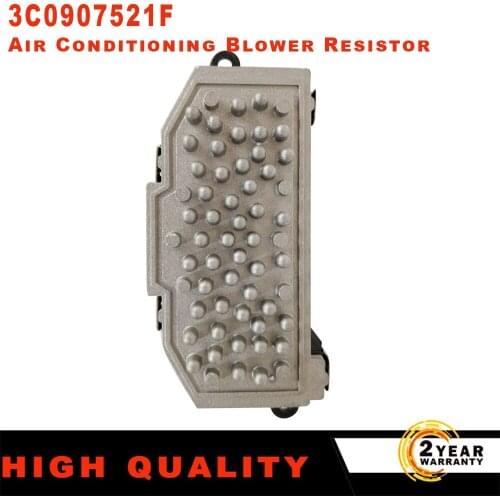 3C0907521F A/C Heater Blower Fan Resistor Speed Controller for AUDI A3 Q3 Q7 TT 2003-2014 for VW Golf Jetta Passat 2005-2012